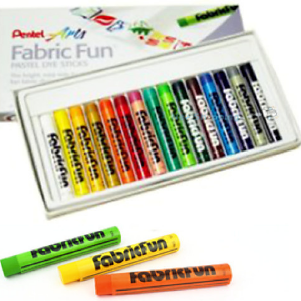 pentel fabric dye set