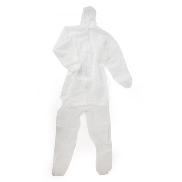 500gsm white dispose coverall